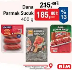DANA PARMAK SUCUK 400 G